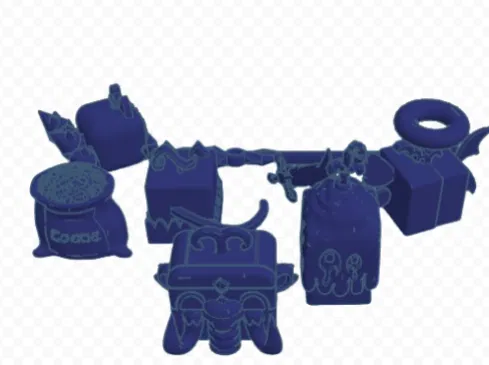 Mô Hình Blox Fruits Đa Dạng - Bộ Sưu Tập Cho Fan Roblox - Image 1