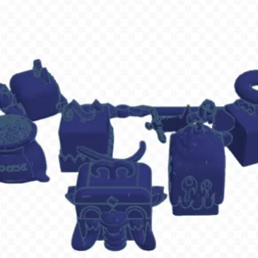 Mô Hình Blox Fruits Đa Dạng - Bộ Sưu Tập Cho Fan Roblox