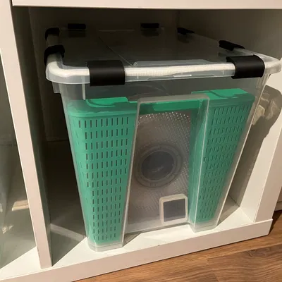 Hộp SAMLA 22L Twin Box đựng Silicia (desiccant container)