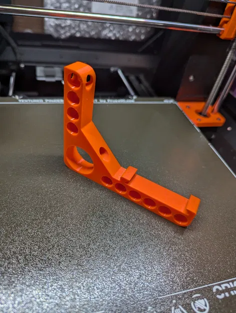 Giá treo tường ray HO Scale (HO Scale Track Wall Mount) - Image 1