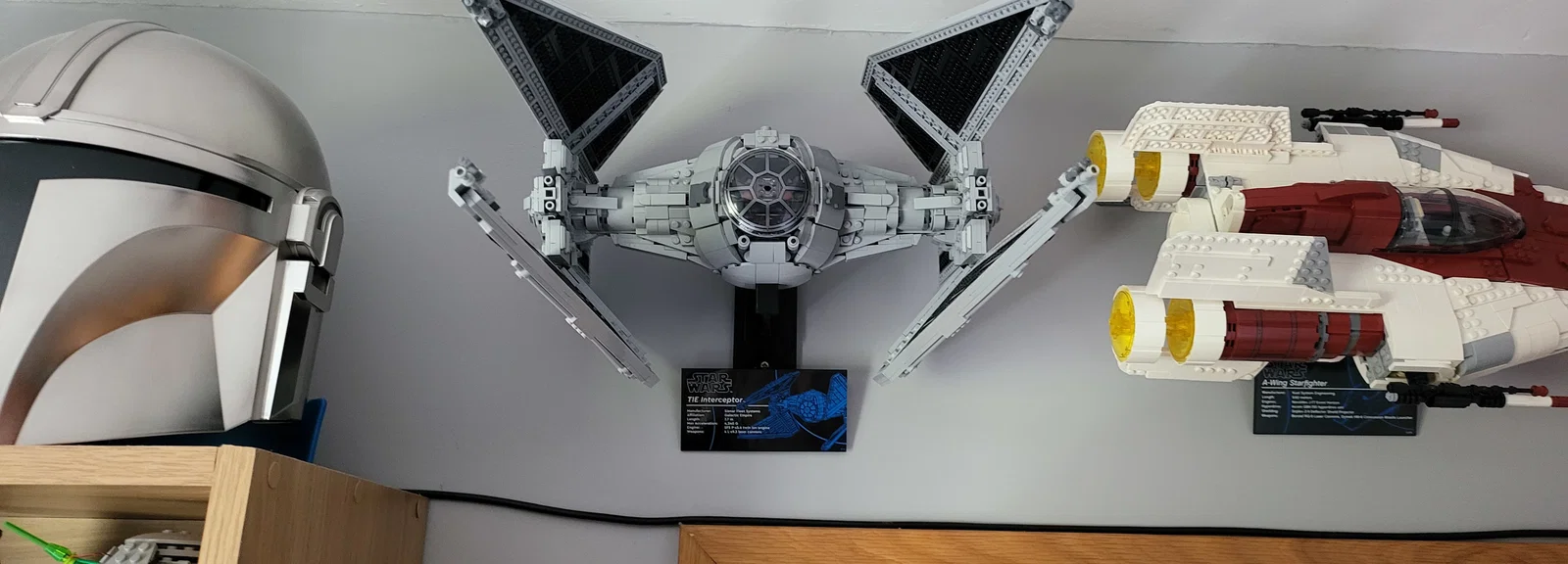 Lego Star Wars 75382 UCS TIE Interceptor (2024) – Bộ chi tiết treo tường - Image 4