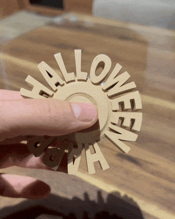 Đồ chơi HALLOWEEN FIDGET / SPINNER / PRINT-IN-PLACE