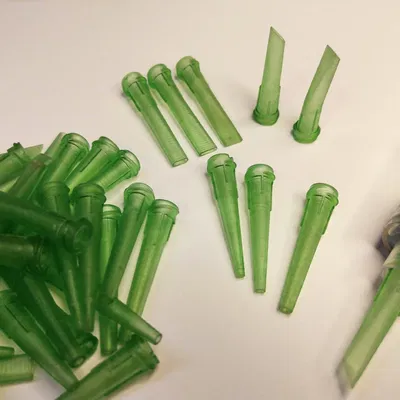 Đầu tip dispenser Luer Lock tham số cho syringe (SCAD)