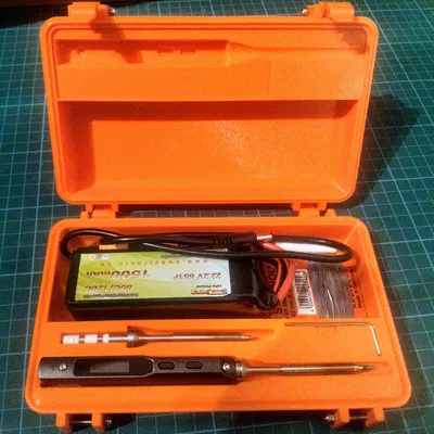 Hộp lưu trữ TS100 & Pin (TS100 & Battery Storage Box)