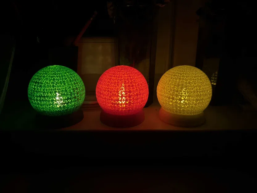 Đèn cầu cho tea LED light – Không cần support - Image 2