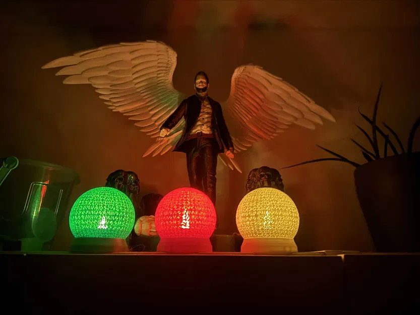 Đèn cầu cho tea LED light – Không cần support - Image 5