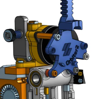EBB36 - Ngàm gắn Orbiter2.0 cho toolhead Ender3 NG 1.2