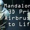 Tượng bán thân Mandalorian – Star Wars 3D Models – Support Free, No Infill Remix - Thumbnail 2