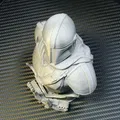 Tượng bán thân Mandalorian – Star Wars 3D Models – Support Free, No Infill Remix - Thumbnail 5