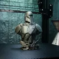 Tượng bán thân Mandalorian – Star Wars 3D Models – Support Free, No Infill Remix - Thumbnail 15