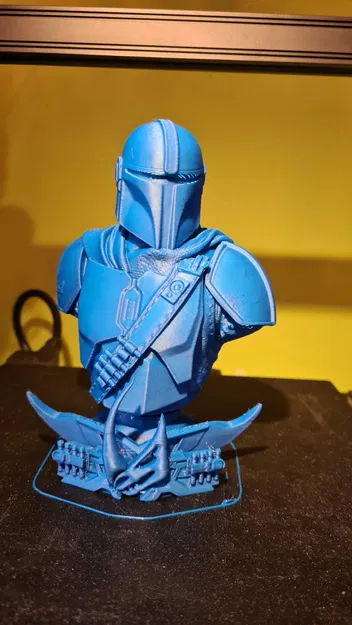 Tượng Bán Thân Mandalorian - Mô Hình In 3D Đẹp Mắt - Image 1