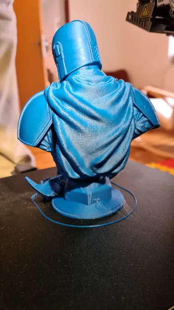 Tượng Bán Thân Mandalorian - Mô Hình In 3D Đẹp Mắt - Image 2