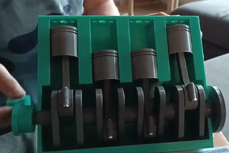 Mô hình Four-stroke engine - Image 2