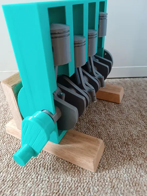 Mô hình Four-stroke engine - Image 3