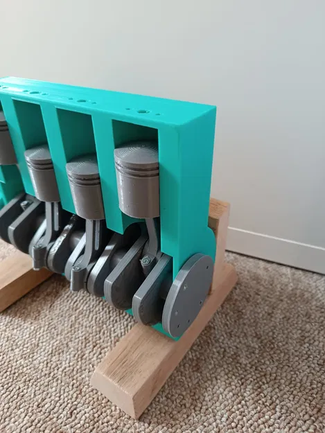 Mô hình Four-stroke engine - Image 4