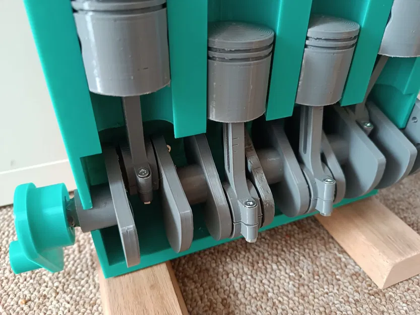 Mô hình Four-stroke engine - Image 5