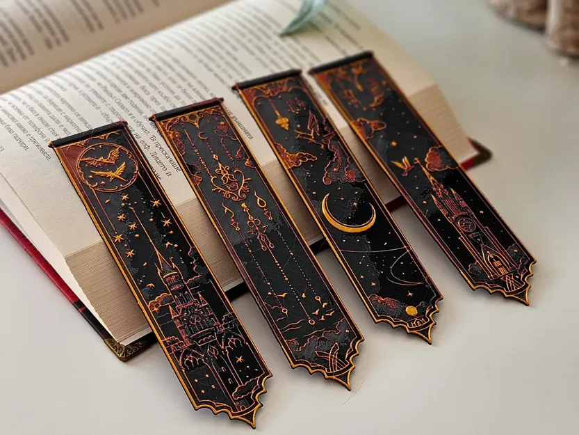 Hogwarts (2) - Bộ bookmark lấy cảm hứng từ Harry Potter - Image 1