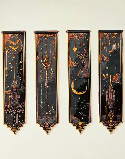 Hogwarts (2) - Bộ bookmark lấy cảm hứng từ Harry Potter - Image 2