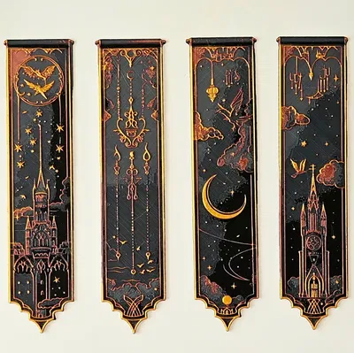 Hogwarts (2) - Bộ bookmark lấy cảm hứng từ Harry Potter