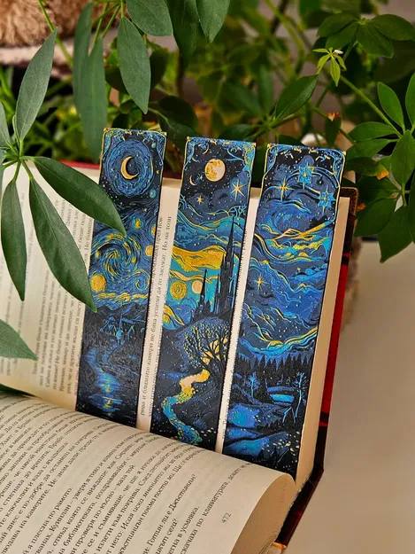 Starry Night Dreams (2) - Bộ Bookmark - Image 2