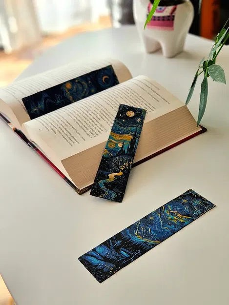 Starry Night Dreams (2) - Bộ Bookmark - Image 3