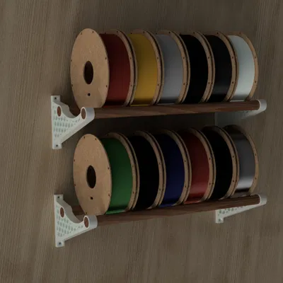 Giá treo/đỡ cuộn filament dạng honeycomb gắn tường (VAROE) cho dowel