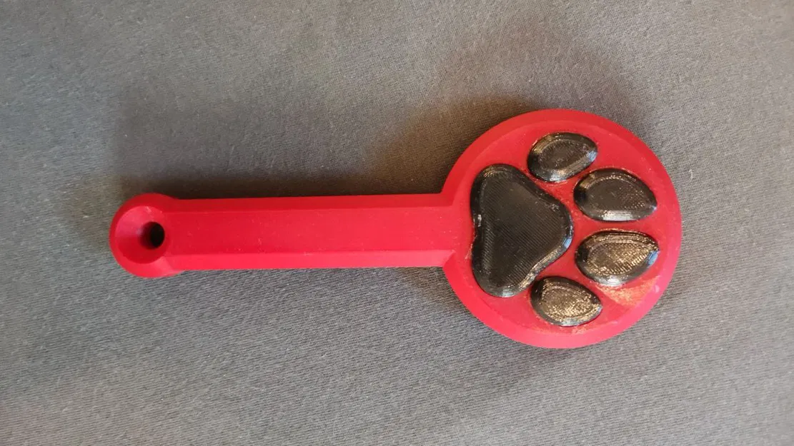 Paw Paddle – Paddle hình bàn chân dễ thương - Image 2