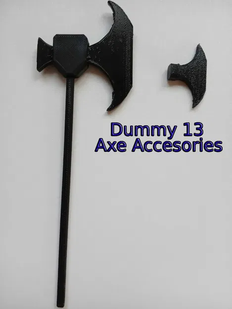 Dummy 13 1.0 - Phụ kiện Rìu (Axe Accessory) - Image 1