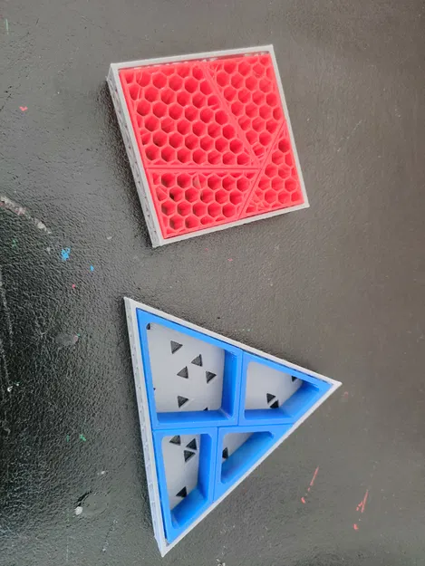 Puzzle Tam Giác Thành Hình Vuông (Triangle to Square puzzle) - Image 2