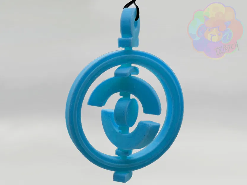 Móc Khóa PokéStop Spinner 3D - Quà Tặng Độc Đáo Cho Fan Pokémon GO - Image 3