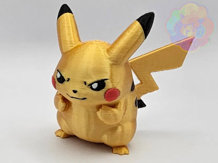 Retro Pikachu - Artwork Pokémon Yellow Version - Image 1