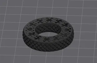 Vòng Bi 3D (Ball Bearing) Mô Hình Cơ Khí Sáng Tạo - Image 1