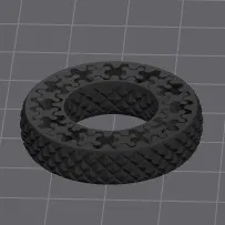 Vòng Bi 3D (Ball Bearing) Mô Hình Cơ Khí Sáng Tạo