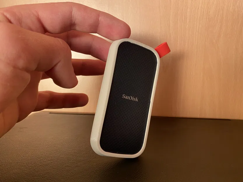 Vỏ Bảo Vệ Ổ Cứng Di Động SanDisk SSD Bằng TPU - Image 1