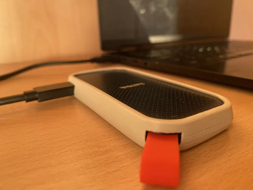 Vỏ Bảo Vệ Ổ Cứng Di Động SanDisk SSD Bằng TPU - Image 3