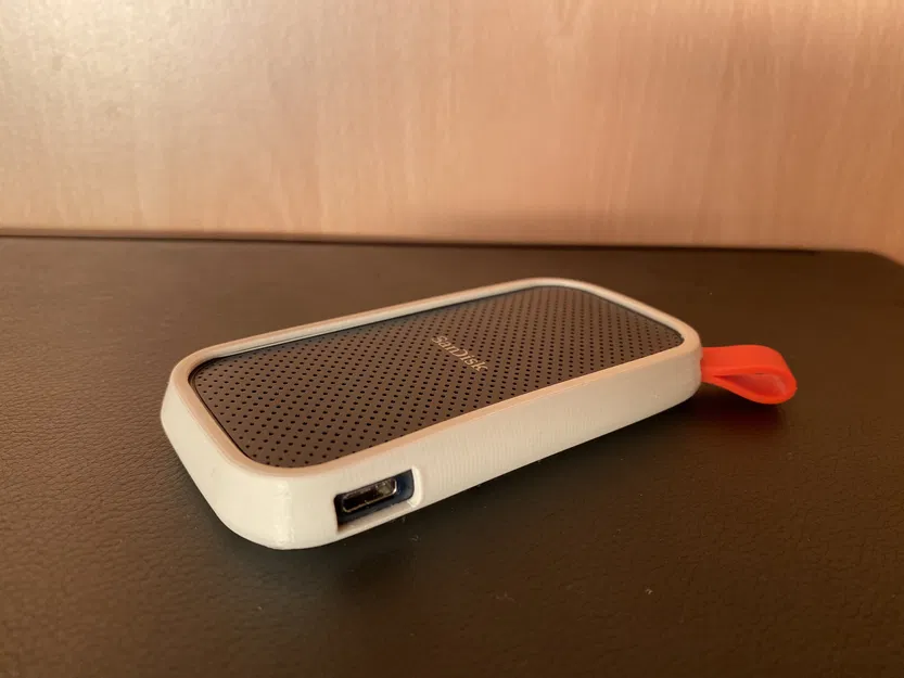 Vỏ Bảo Vệ Ổ Cứng Di Động SanDisk SSD Bằng TPU - Image 4