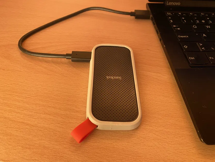 Vỏ Bảo Vệ Ổ Cứng Di Động SanDisk SSD Bằng TPU - Image 6