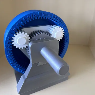 Mô hình Hộp số hành tinh (Planetary Gearbox) - Công cụ giáo dục cơ khí