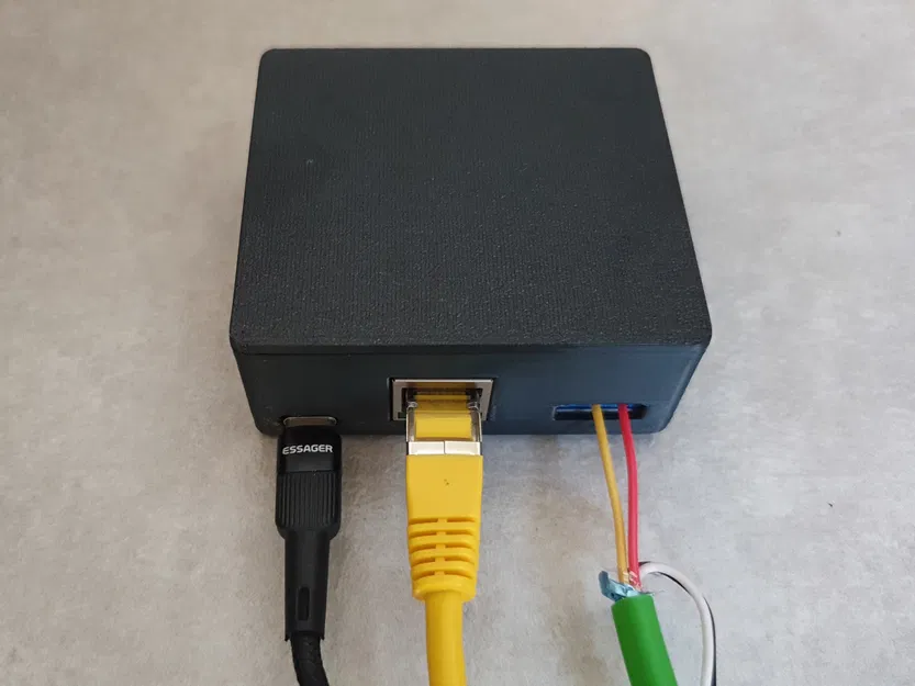 Vỏ snap fit RS485 ESP32 WT32-ETH01 USB Type C - Image 1