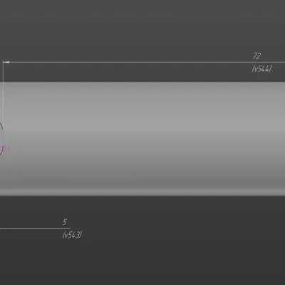 Gá treo cuộn gia cường cho Flashforge Adventurer 5M/5M Pro gắn mặt lưng