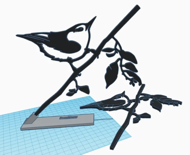 Mô Hình Chim Nuhatch 3D Sáng Tạo - Image 3