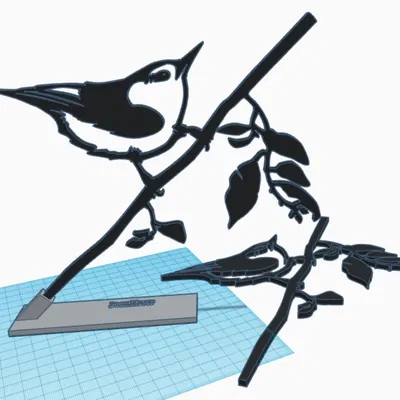 Mô Hình Chim Nuhatch 3D Sáng Tạo