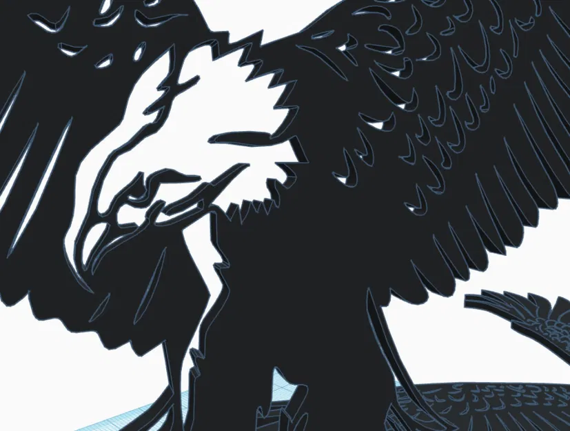 Mô Hình Chim Đại Bàng 3D Độc Đáo - Image 4