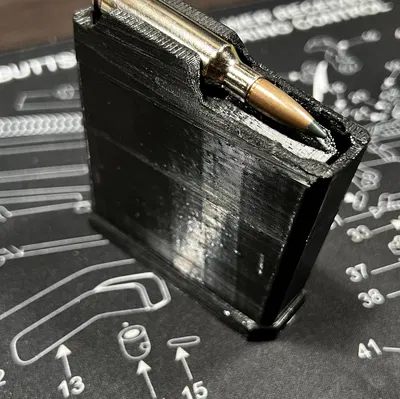 Băng đạn AICS Short Action (in 3D) - AICS Short Action Magazine