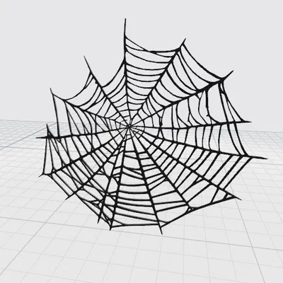 Mô Hình Mạng Nhện 3D Độc Đáo Cho Trang Trí Halloween