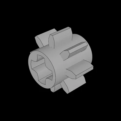 Bánh Răng Technic Lego 8 Răng (3647.dat) Tương Thích Lego