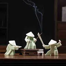 Chân Cắm Nhang Samurai Nghệ Thuật - Đồ Trang Trí Độc Đáo