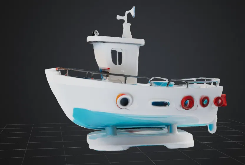 Mô Hình Tàu "Cool Ship" - Trang Trí Độc Đáo - Image 1