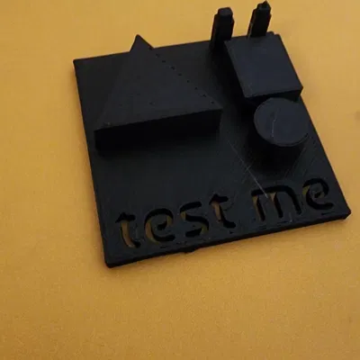 Mô hình Test Me: Công cụ kiểm tra máy in 3D và vật liệu hiệu quả