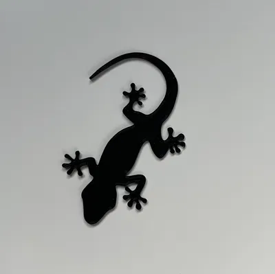 Tranh Tắc Kè Treo Tường Nghệ Thuật In 3D Độc Đáo